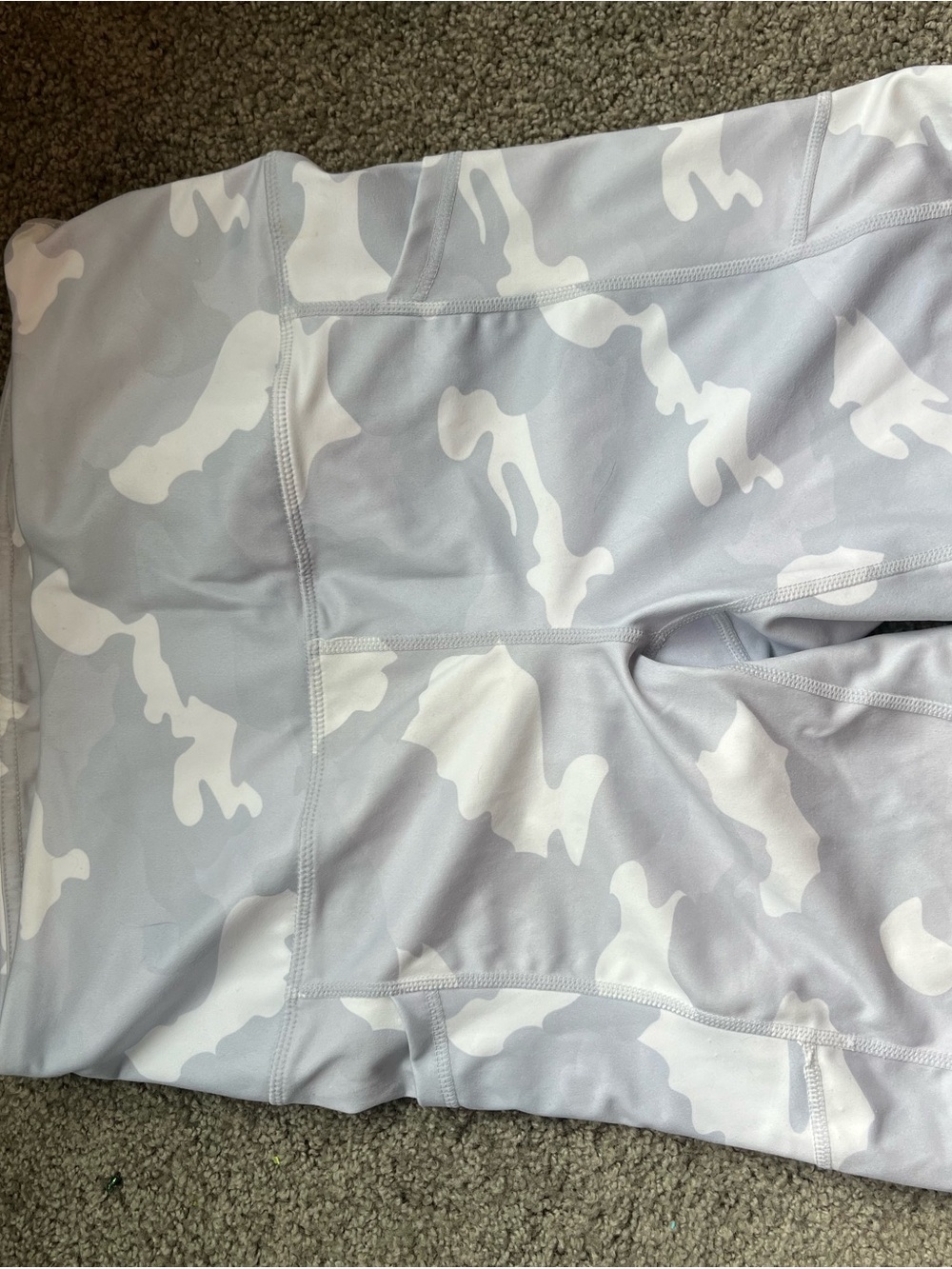 Yogalicious Kids Gray & White Camo Pajama Bottoms